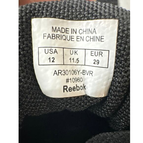 Reebok kids shoes Zig Dynamica black size 12 - Picture 7 of 7